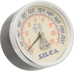 Silca Manometer Retro Bis 210 Psi Für Pista/SuperPista Bis Modell 2013