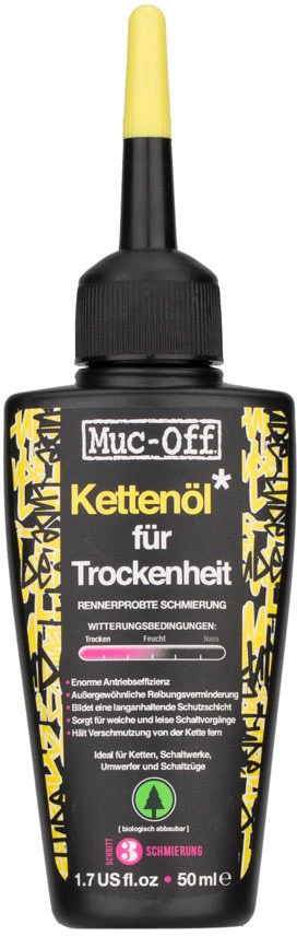 Muc-Off Dry Lube Kettenöl Für Trockenheit 2 Muc-Off Dry Lube Kettenöl Für Trockenheit – Bild 2