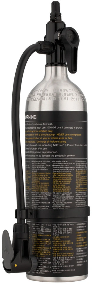 Topeak TubiBooster X CO2-Inflator Mit Drucklufttank 2 Topeak TubiBooster X CO2-Inflator Mit Drucklufttank – Bild 2