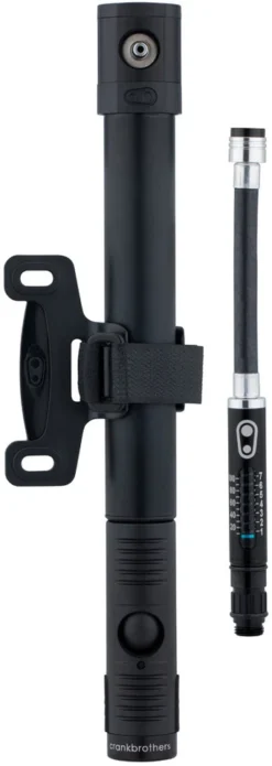 Crankbrothers Klic HV Minipumpe Mit CO2-Adapter Und Manometer