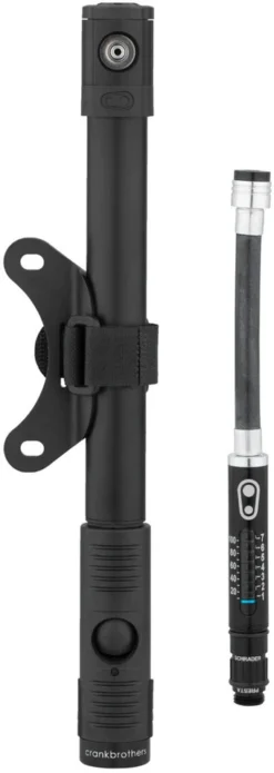Crankbrothers Klic HP Minipumpe Mit CO2-Adapter Und Manometer