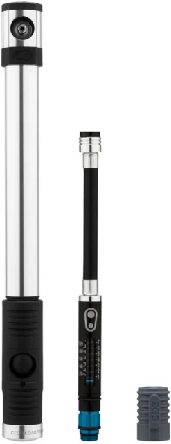 Crankbrothers Klic HP Minipumpe Mit CO2-Adapter Und Manometer -Der Erfolg Geschaft 307529