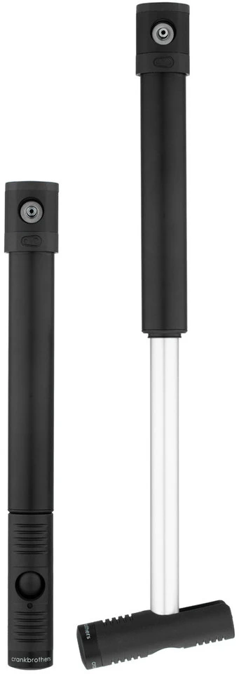 Crankbrothers Klic HV Minipumpe Mit Manometer 2 Crankbrothers Klic HV Minipumpe Mit Manometer – Bild 2