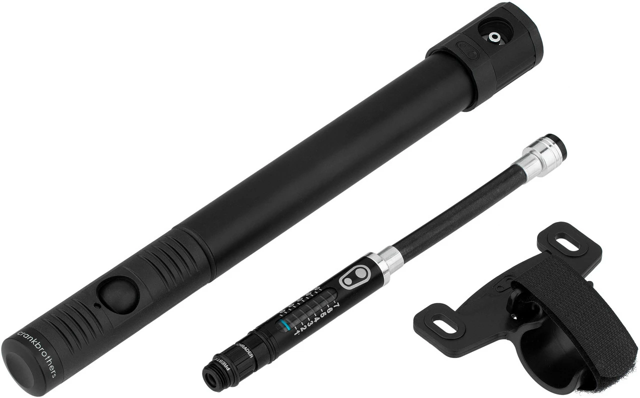 Crankbrothers Klic HV Minipumpe Mit Manometer 7 Crankbrothers Klic HV Minipumpe Mit Manometer – Bild 7