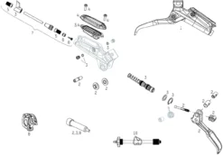 SRAM Ersatzteile Level TLM (B1) Bremshebel (2020)