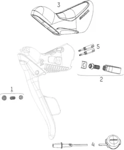 SRAM Ersatzteile Red / Force ETap AXS Schaltbremshebel