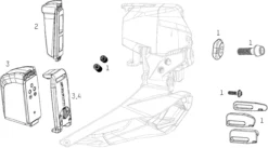 SRAM Ersatzteile Red / Force ETap AXS Umwerfer