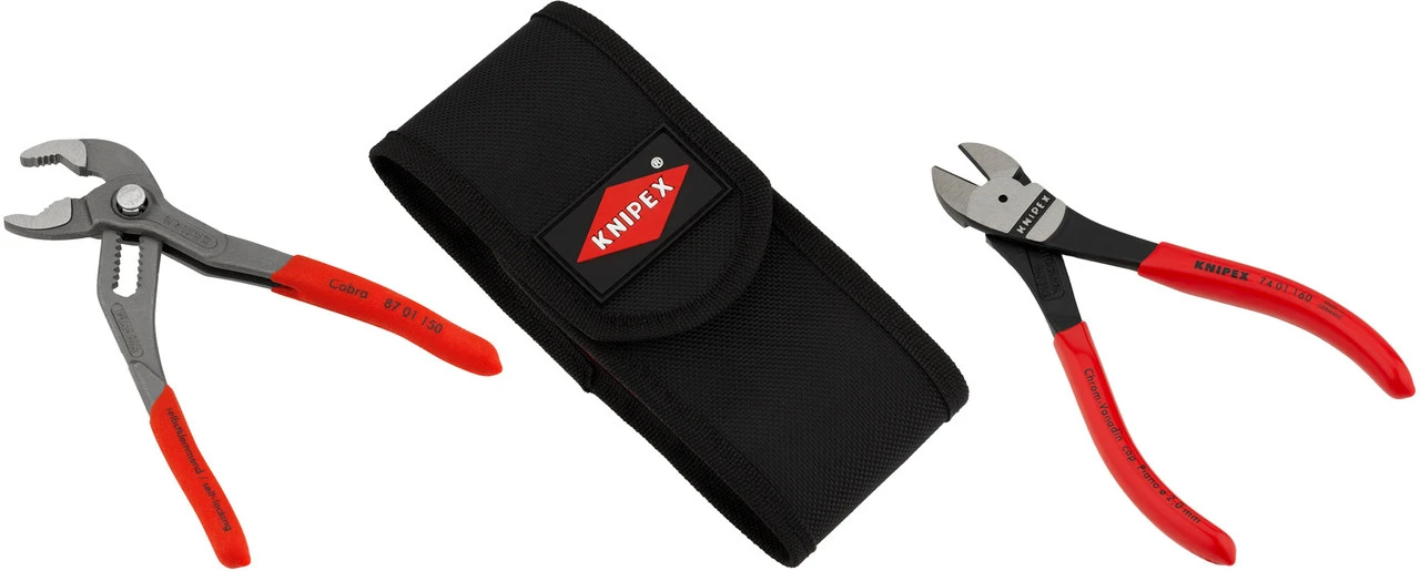 KNIPEX Mini-Zangenset In Werkzeuggürteltasche 3 KNIPEX Mini-Zangenset In Werkzeuggürteltasche – Bild 3
