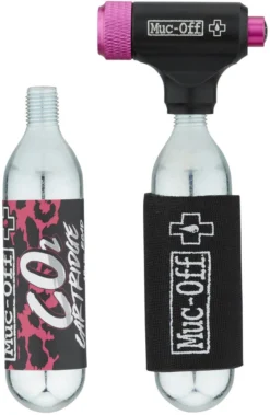 Muc-Off Road Inflator CO2 Pumpe + 2 X CO2 Kartusche