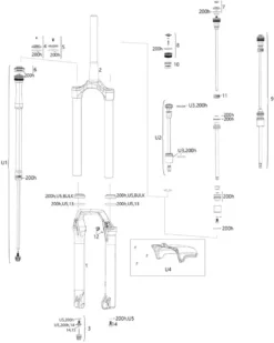 ROCKSHOX Ersatzteile ZEB (A1 / 2020-2021)