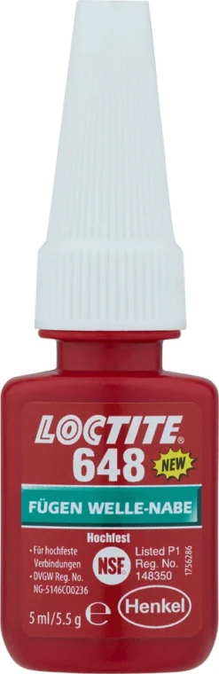 Loctite 648 Hochfester Fügeklebstoff