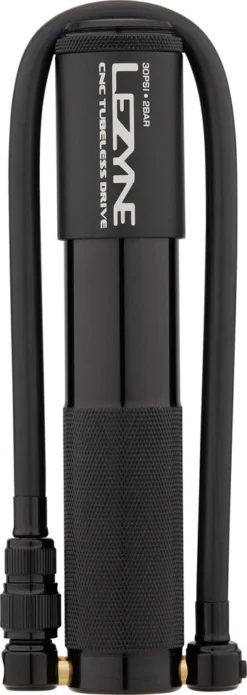 Lezyne CNC Tubeless Drive Minipumpe Mit Tubeless Reparaturset Und CO2-Pumpe