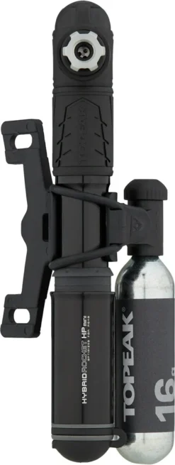 Topeak HybridRocket HP Mini Minipumpe Mit CO2-Inflator 10 Topeak HybridRocket HP Mini Minipumpe Mit CO2-Inflator -Der Erfolg Geschaft 457003